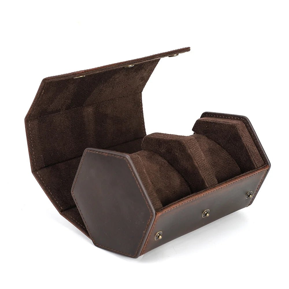 Läderklocklåda – Klocka Stilren - Nordic Jewerly