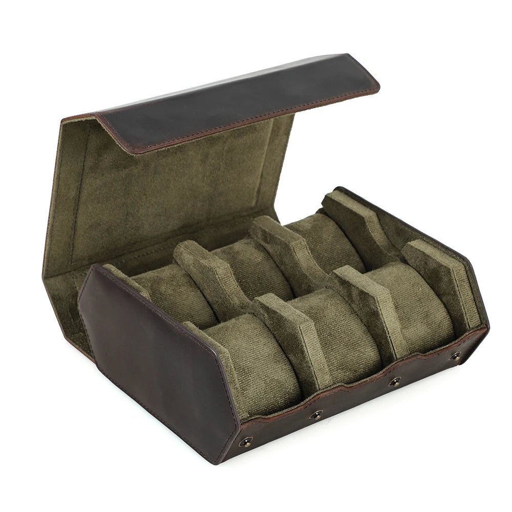 Läderklocklåda – Klocka Stilren - Nordic Jewerly