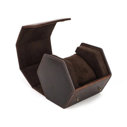 Läderklocklåda – Klocka Stilren - Nordic Jewerly