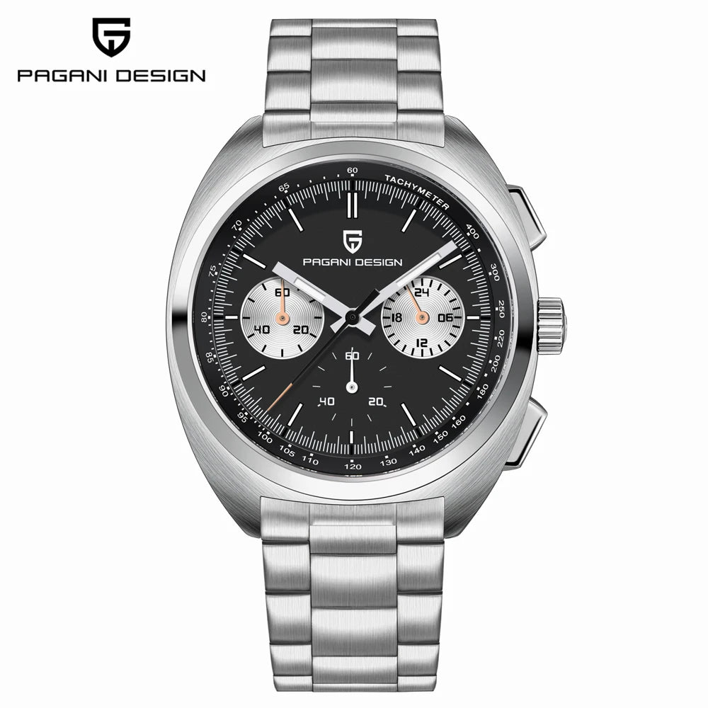 PAGANI DESIGN – Retro Quartz Herrklocka - Nordic Jewerly