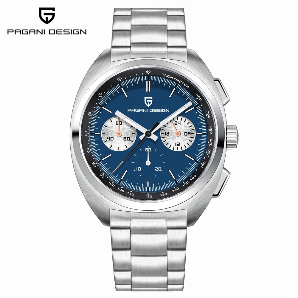 PAGANI DESIGN – Retro Quartz Herrklocka - Nordic Jewerly